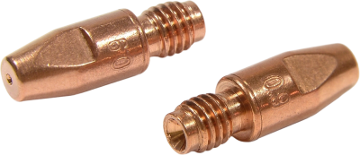 Наконечник контактный HUGONG токосъемный MB36/50, M8×30×0,9mm.(Медь-Хром-Цирконий) (упак. 10 шт.)