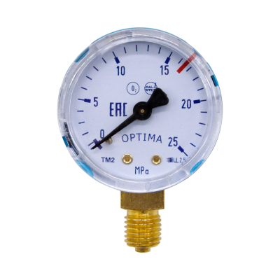 Манометр Оберон кислородный 25 мПа