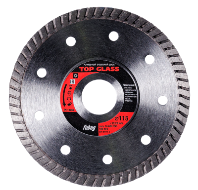 Алмазный диск Top Glass_ диам. 115/22.2