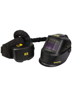 Сварочная маска ESAB SAVAGE A40 for air (Черная, Сменные батареи)