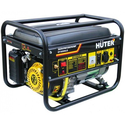 Бензиновый генератор Huter DY4000LG