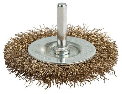 Щетка гофрированная (75 мм) для дрели №054 5307506320 АТАКА 22345