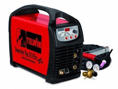 Сварочный аппарат Telwin SUPERIOR TIG 311 DC-HF/LIFT 230-400V +ACC