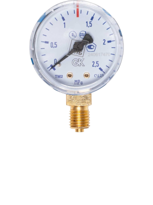 Манометр Газовый 20/31,5 МПа, 63 мм, G1/4" KRASS