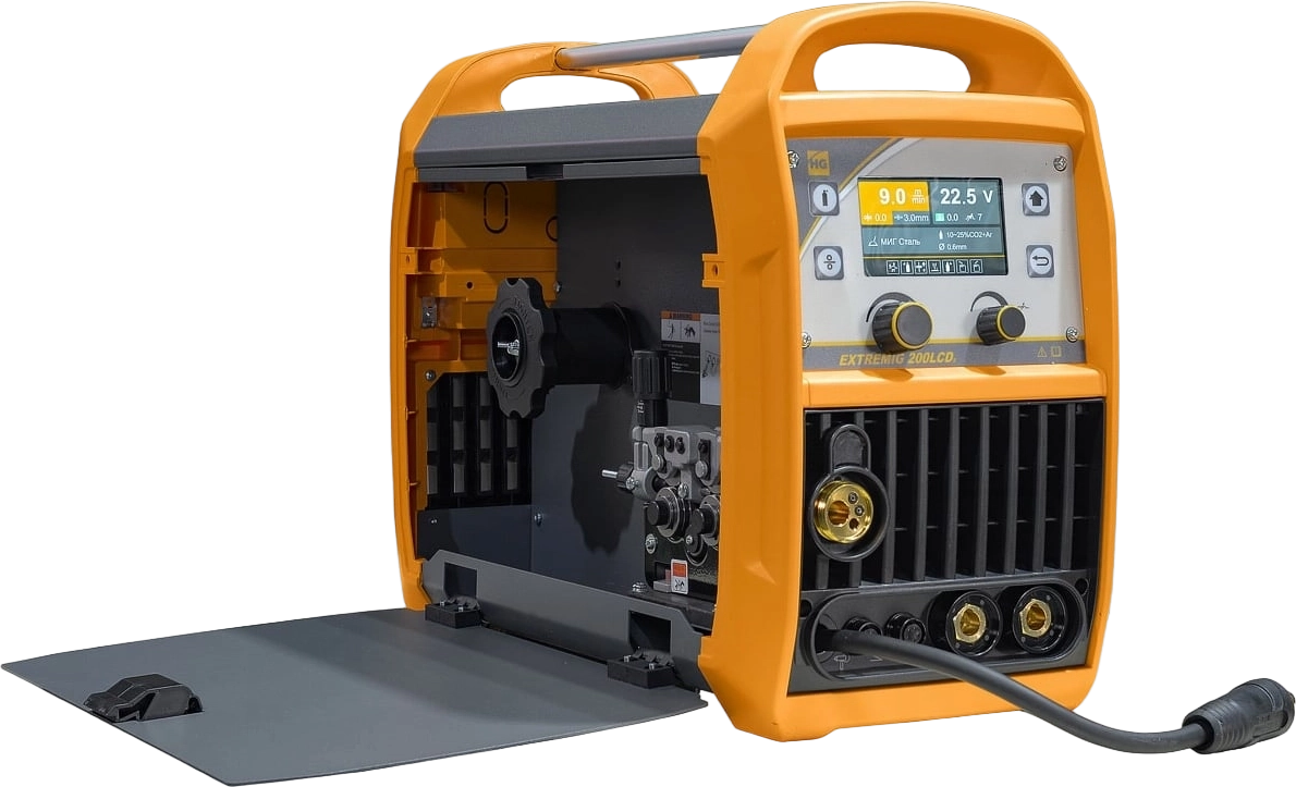Фото Полуавтомат сварочный HUGONG EXTREMIG 200 III LCD уценка от011000229