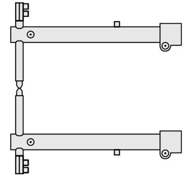 Комплект плеч Fubag O 45 х 800мм для серии RV