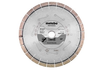 Алмазный отрезной диск Metabo GP для гранита 230x22,23 мм