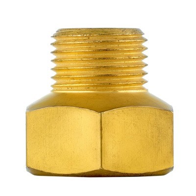 Переходник ПТК к импортному редуктору (латунь)