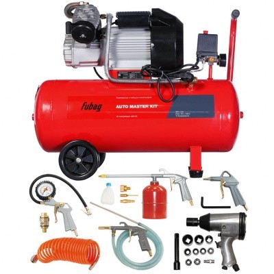 Смотреть компрессор fubag auto master kit + 10 предметов на сайте «От и До.ру» Компрессор Fubag AUTO MASTER KIT + 10 предметов