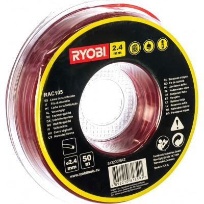 Ryobi Леска 2,4мм 50м RAC105 5132002642