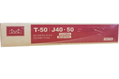 Сварочный электрод Golden Bridge T-50 4.0x400 мм, 5 кг