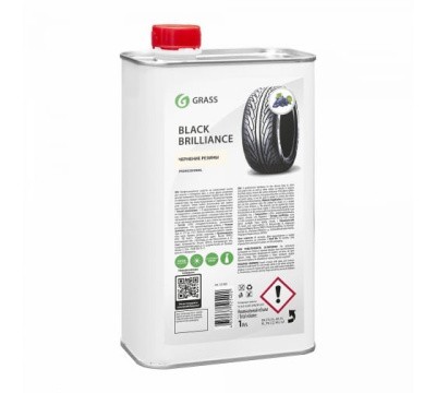 Чернитель шин GRASS "Black Brilliance" на силиконовой основе, 1л