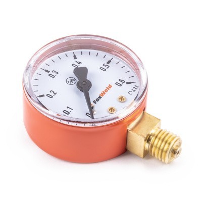 Манометр FoxWeld (пропановый, латунь)