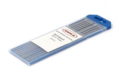 Вольфрамовый электрод DEKA WZ-8 3.0x175 мм 10 шт