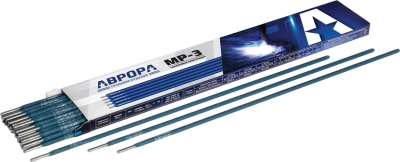 Электроды сварочные АВРОРА МР-3 d.3,0мм (1кг)