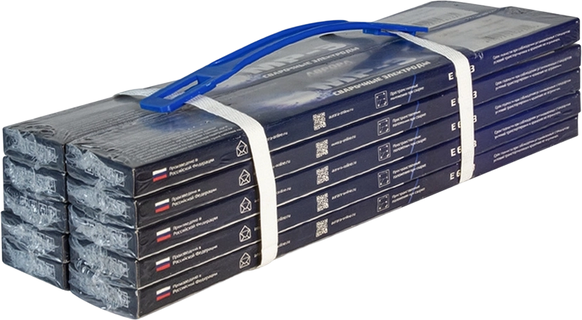 Фото Электроды сварочные АВРОРА МР-3 d.2,0мм (1кг) от001001439