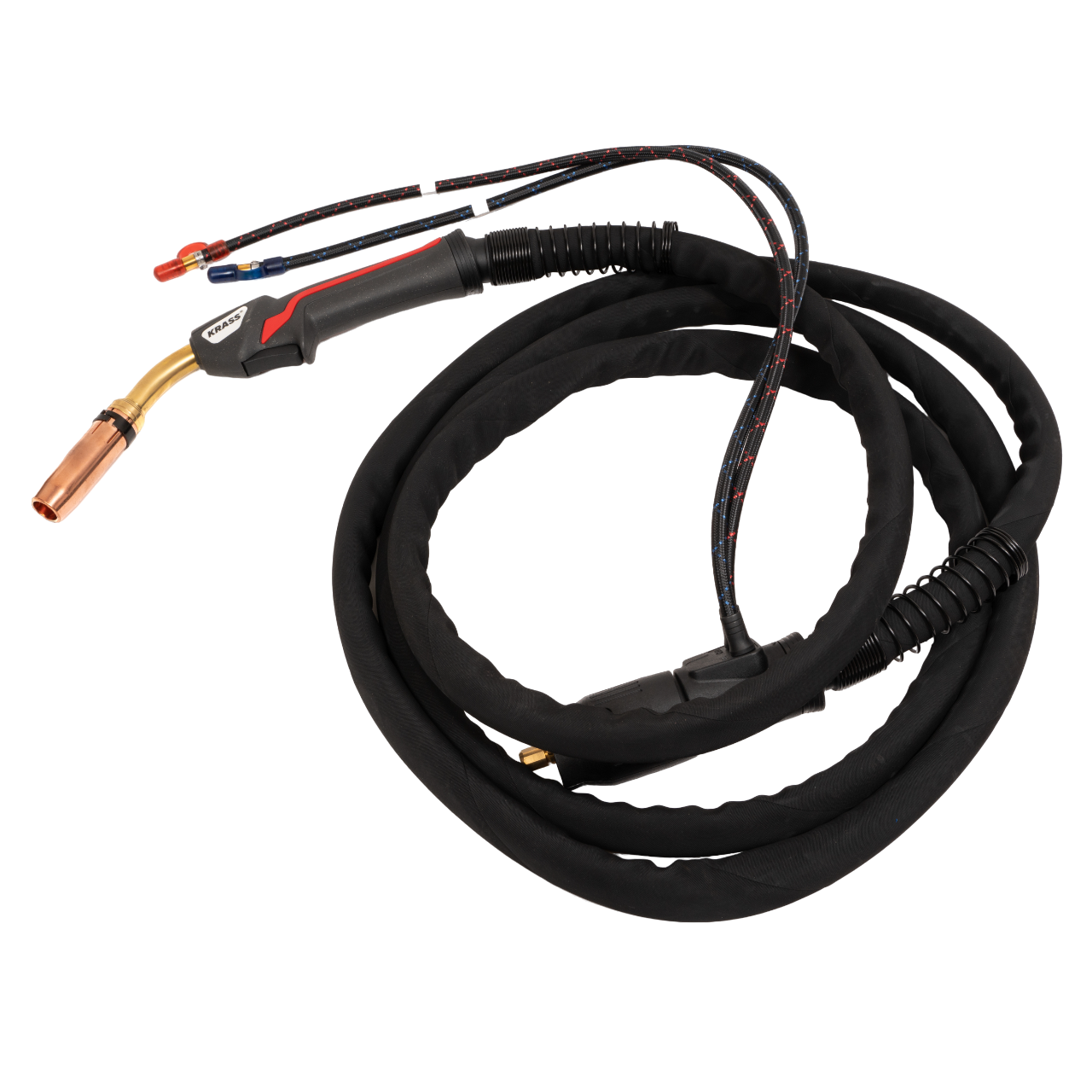Фото Горелка сварочная MIG 401D (H2O), 4 м, 400 А СО2 (ПН 60%) KRASS от015000234
