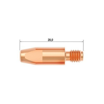 Смотреть контактный наконечник fubag m6х28 мм d. 1.0 мм (25 шт.) на сайте «От и До.ру» Контактный наконечник Fubag M6х28 мм D. 1.0 мм (25 шт.)