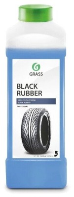 Очиститель-полироль для шин GRASS "Black Rubber", 1л