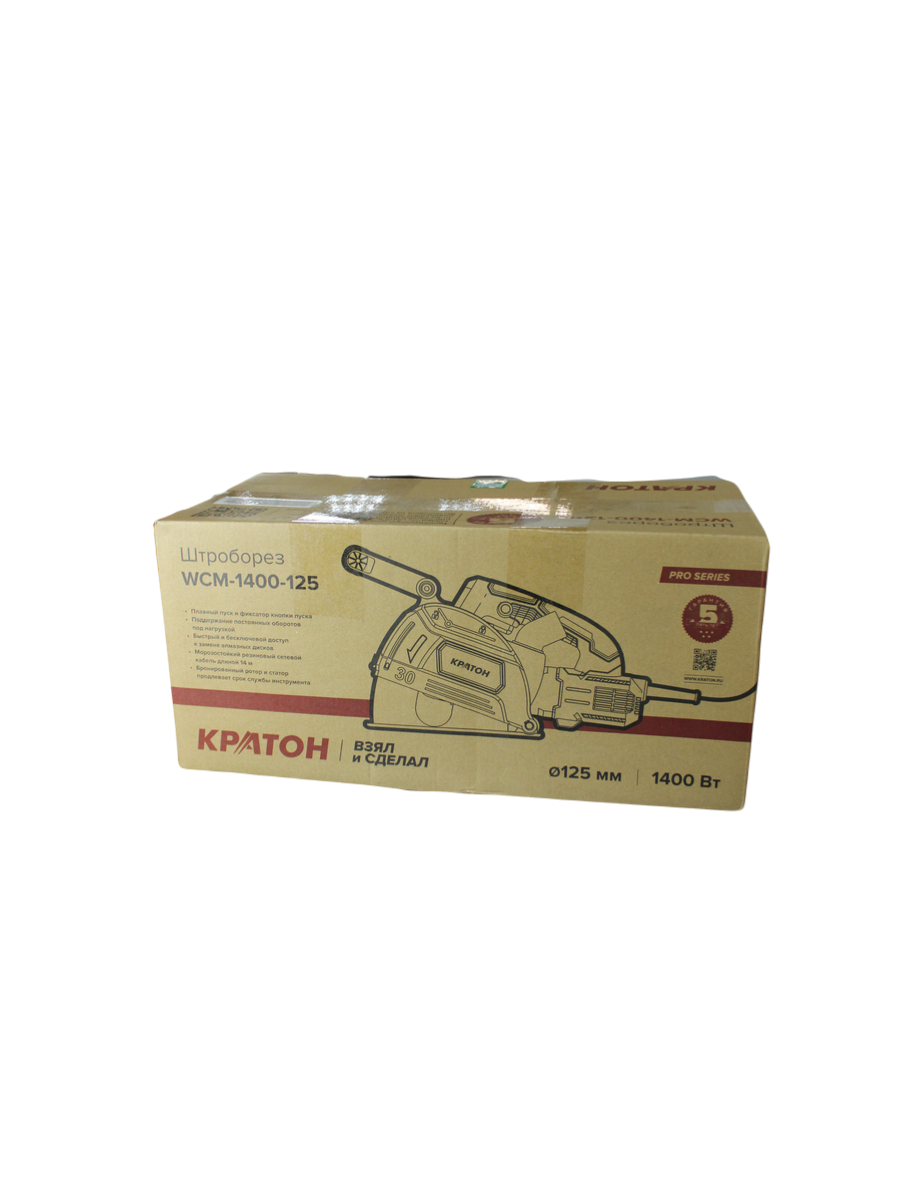 Фото Штроборез Кратон «Pro Series» WCM-1400-125 от002004158