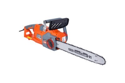 Пила цепная электрическая Кратон "Зверь машина" ECSS-2400/400 (Пильная гарнитура OREGON, Бесключевая система натяжения цепи, Продольное расположение д