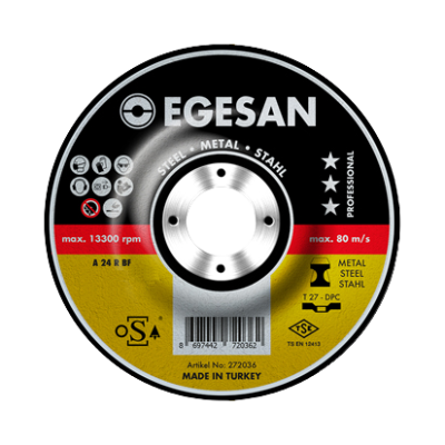 Шлифовальный круг Egesan A 24 R BF 230x8 мм