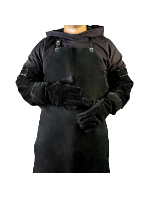 Фартук КСМ цельный спилковый без швов