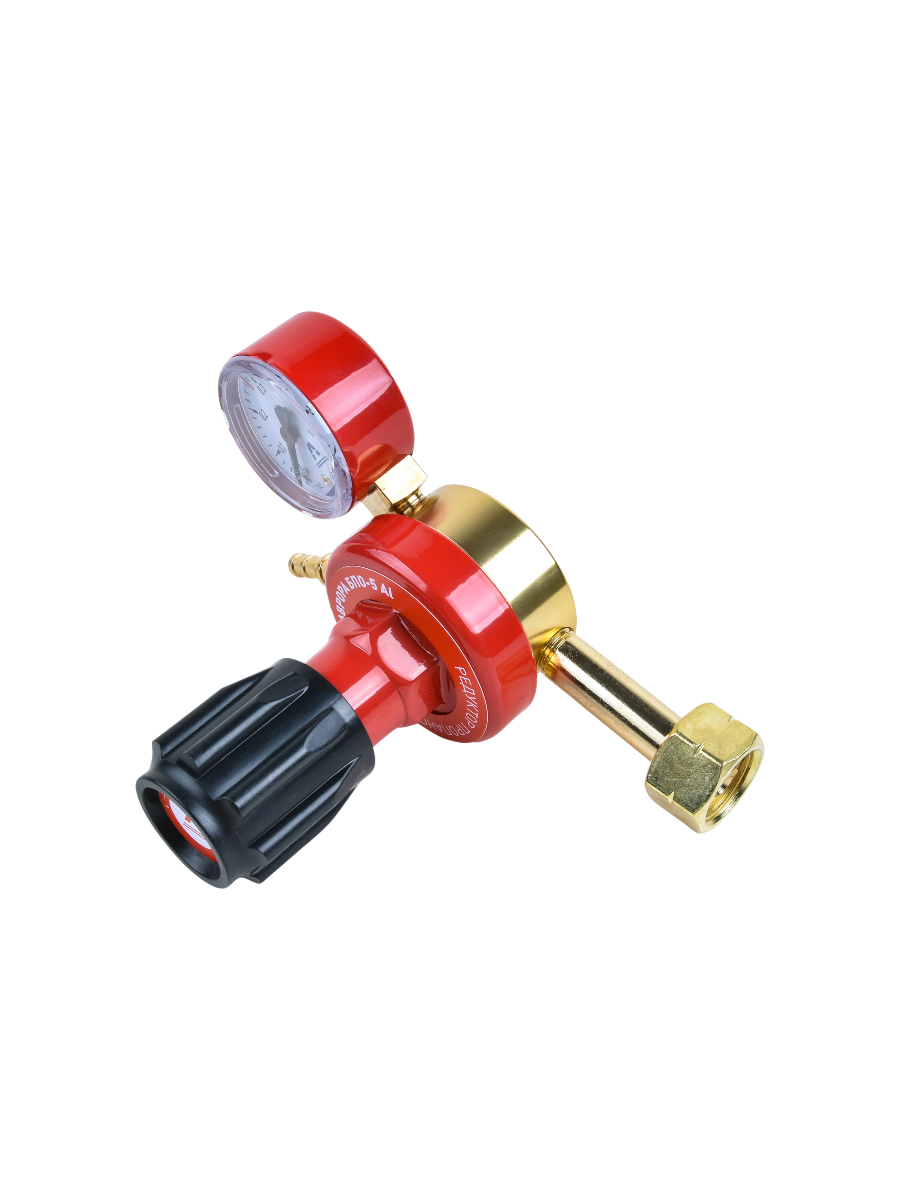 Фото Редуктор пропановый Aurora БПО-5 Al, красный от001001408
