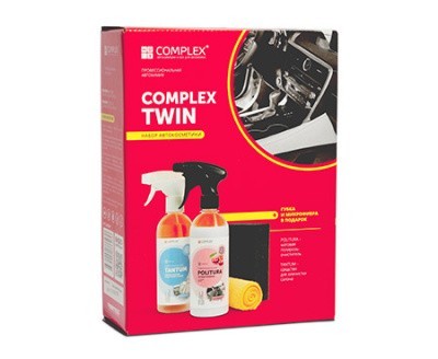 Набор автокосметики Complex TWIN + микрофибра