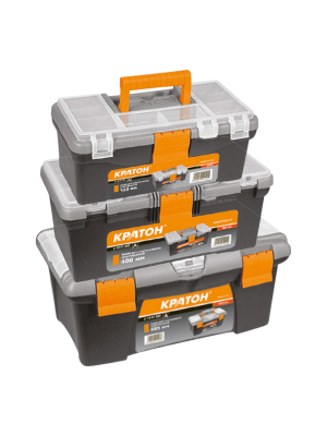 Набор ящиков для инструмента пластиковых Кратон ТИП 1