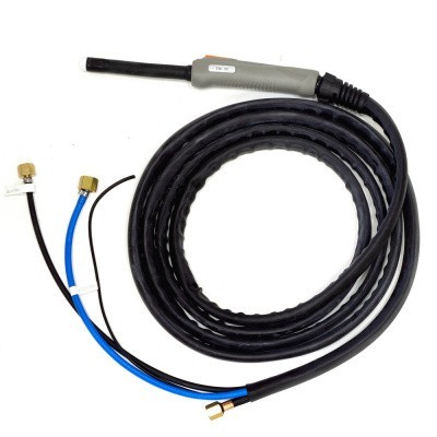 Горелка Aurora TIG 25 8м 250А(100%) M12x1 1/4G, 3/8G с водяным охлаждением, без управляющих разъемов