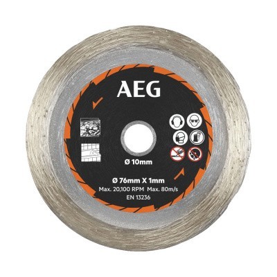 AEG Алмазный диск для отрезной машины AAKMMTC01 4932478589