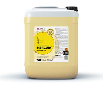Автошампунь Complex MERCURY для бесконтактной мойки, суперконцентрат, 5л