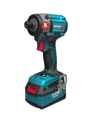 Винтоверт аккумуляторный ударный бесщеточный КРАТОН BID18CD-250N-OFA SET (АКБ 4,0А·ч; ЗУ + кейс)