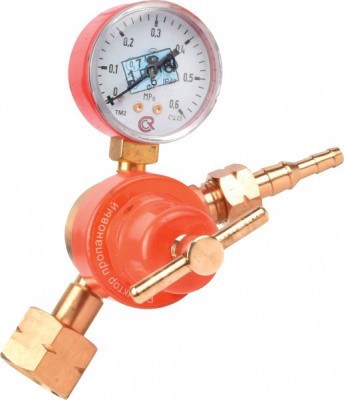 Редуктор пропановый Оберон БПО-5-5  Манометр Оберон С ПОВЕРКОЙ