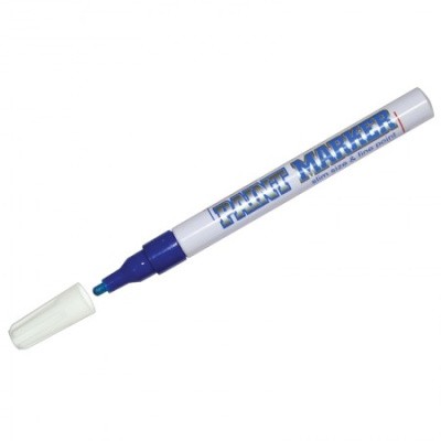 Маркер-краска MunHwa "Slim" синий 2мм, нитро-основа