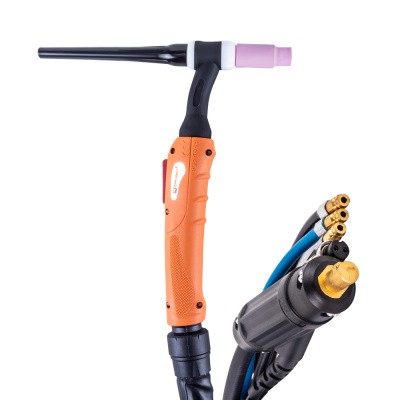 Горелка Foxweld UnoTIG-18-Flex 4м (35мм2,кноп, ж/о)