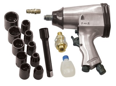 Пневмогайковерт Fubag PWS312 (158л/мин 312 н/м 6.3бар 1/2 дюйма) + набор кейс