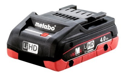 Аккумулятор Metabo LiHD 18В 4.0 Ач