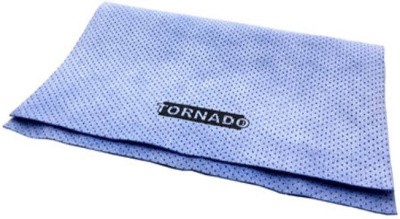 Салфетка Tornado протирочная искуственная замша, (55x40 см.) синяя, перфорированная