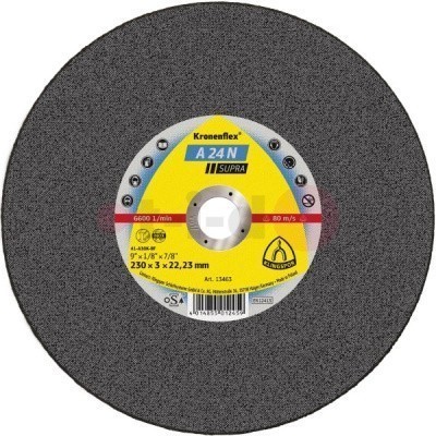 Отрезной круг Klingspor A 24 N Supra 350x3,5x25,4, упаковка 10 шт