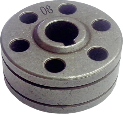 Ролик подающий HUGONG MIG/STICK 250D III (400V) (0.6-0.8 V type - сталь )