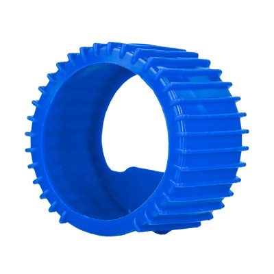 Кожух (бампер) на манометр ПТК ф50 мм (синий О2)