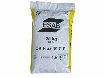 Смотреть флюс сварочный esab ок flux 10.71p 25 кг на сайте «От и До.ру» Флюс сварочный ESAB ОК Flux 10.71P 25 кг