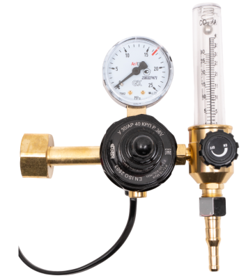 Регулятор Gce Krass для углекислого газа и аргона У 30/АР 40 КРП Р 36V