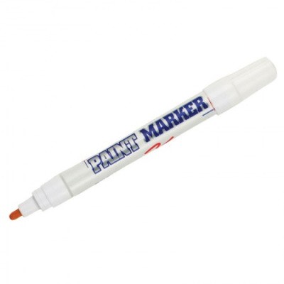 Маркер-краска MunHwa белый 4мм, нитро-основа