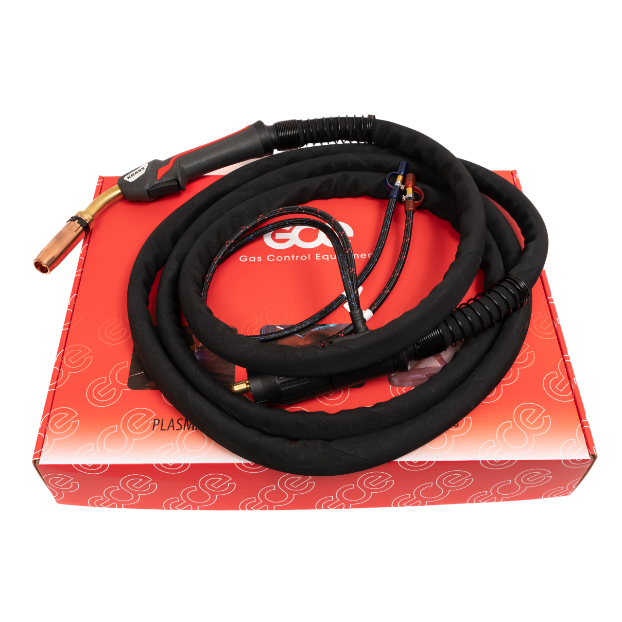 Фото Горелка сварочная MIG 401D (H2O), 4 м, 400 А СО2 (ПН 60%) KRASS от015000234