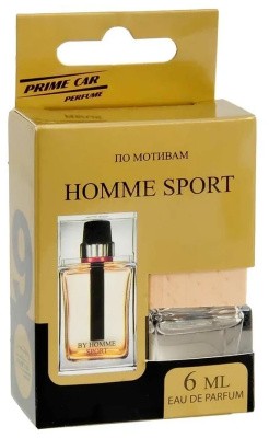Ароматизатор-бутылочка Prime Car Perfume по мотивам (Homme sport), 6 мл