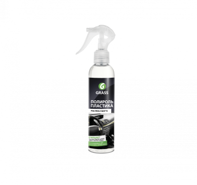 Полироль-очиститель пластика GRASS "Polyrole Matte" матовый (виноград) 250 мл