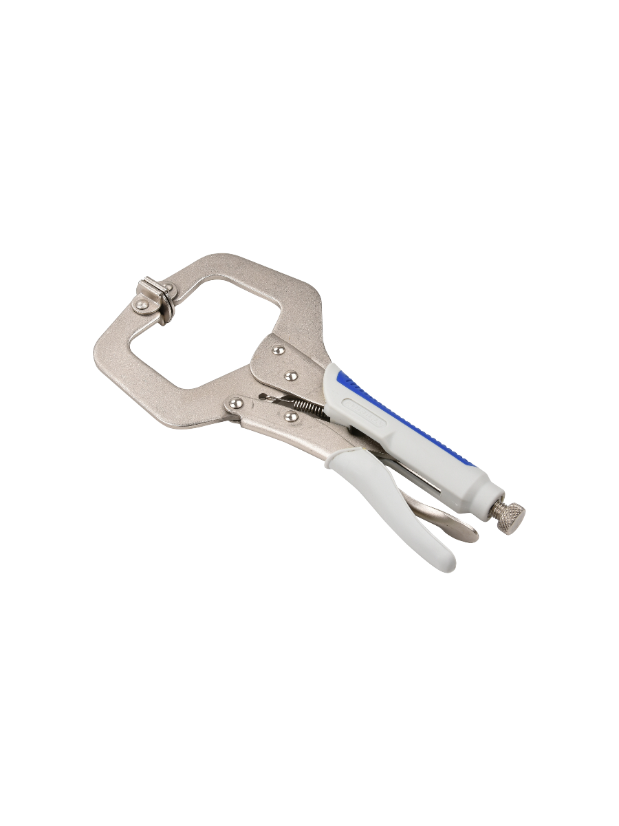 Фото Ручной зажим Aurora с С-образными губками и фиксатором 275 мм от001001424